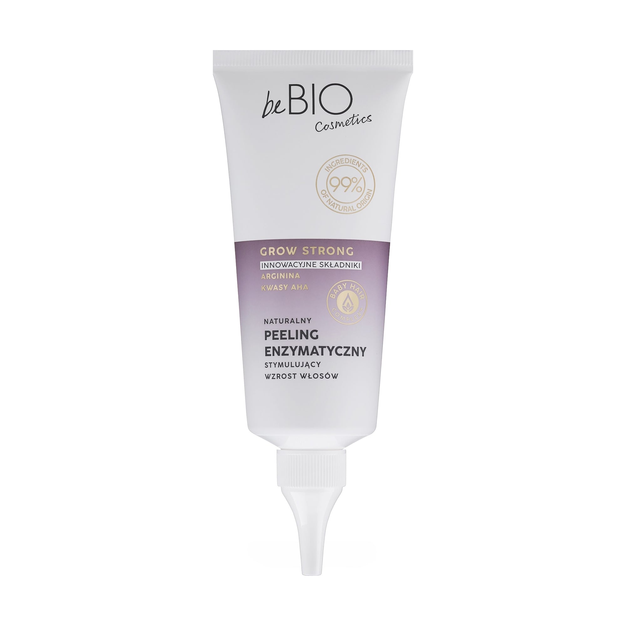Пілінг beBIO Baby Hair Complex Grow Strong Natural Growth Stimulating Enzymatic Peeling для стимуляції росту волосся, 100 мл
